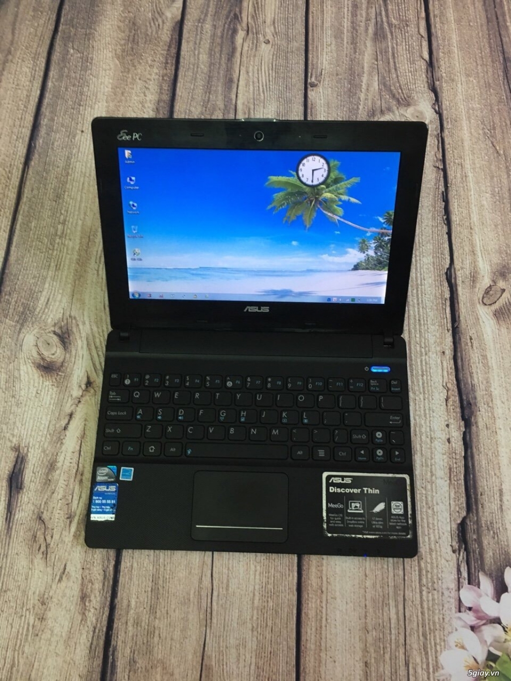 Laptop cũ Asus X101 cấu hình Atom N435 ram 2GB ổ cứng 64GB giá ưu đãi