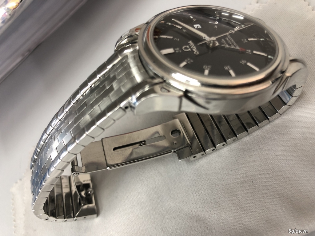 Đồng hồ Omega GMT deville vảy rồng - 3