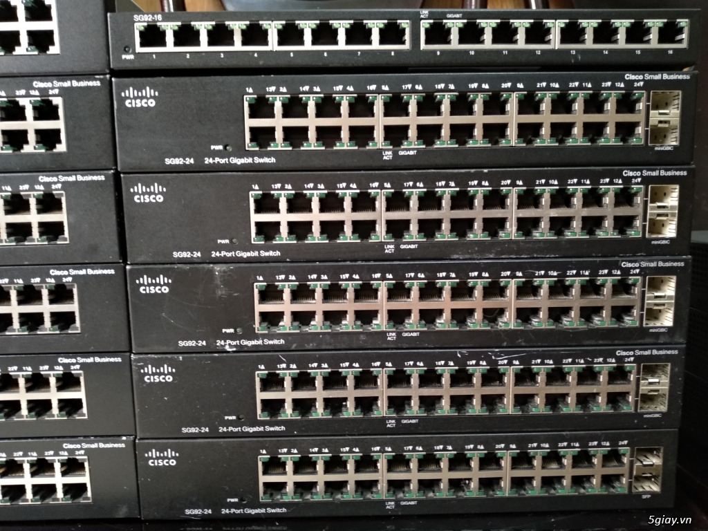Bán switch Cisco SG92-24, SF100-24, SF90-24, HP 1810-24G - 1