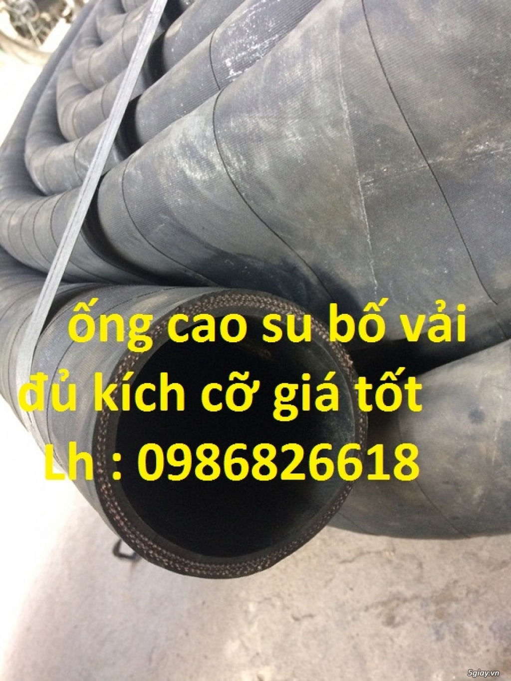 Bán ống cao su bố vải phi 16, các loại ống cao su giá tốt nhất - 1