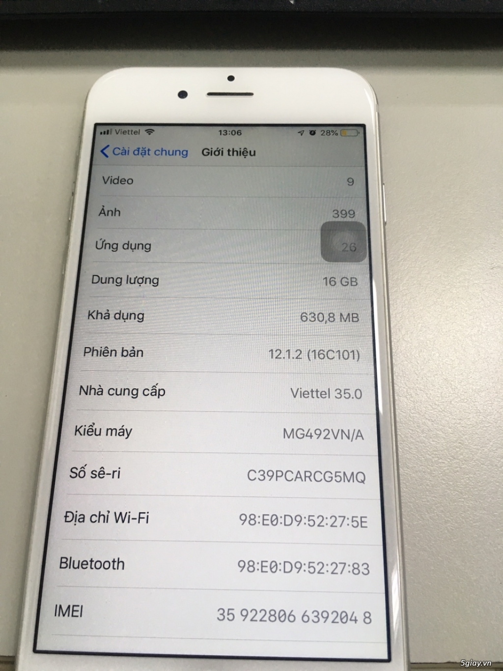 Cần bán  Iphone 6 16Gb, Iphone SE 64Gb Gía rẻ - 3