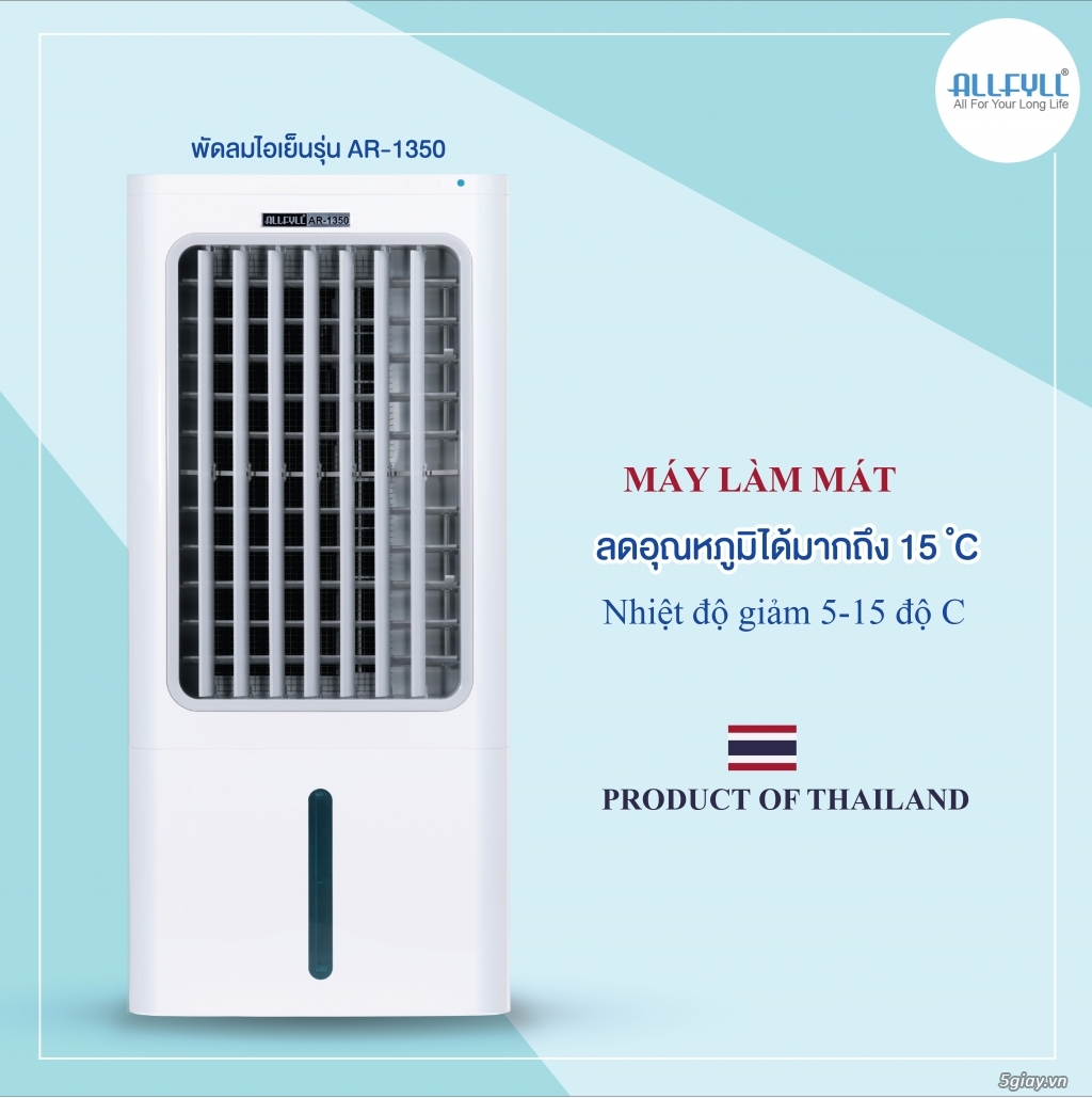 Tuyển đại lý phân phối  máy làm mát, máy lọc nước Allfyll Thái Lan