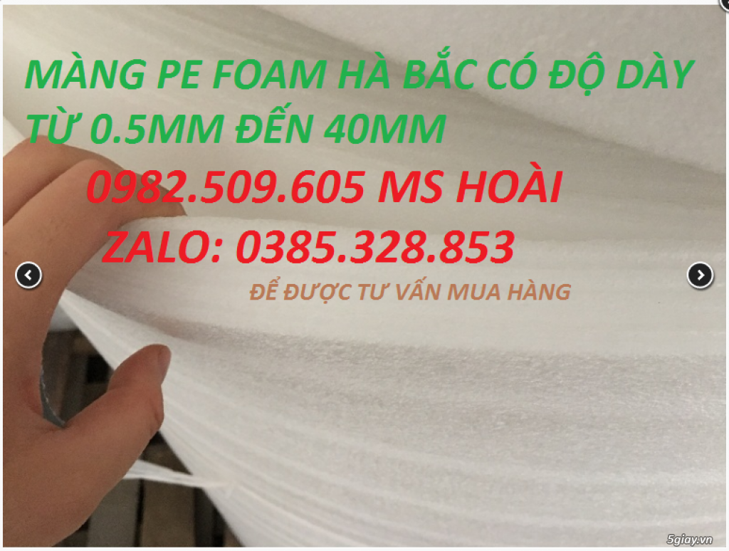 Bán màng pe foam  giá rẻ Tại Biên Hòa, Đồng nai, Vũng Tàu, Bình Dương - 3