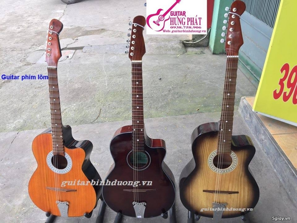 Bán guitar gỗ hồng đào giá siêu rẻ tại bình dương - 12