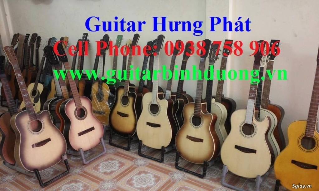 Bán guitar gỗ hồng đào giá siêu rẻ tại bình dương - 6