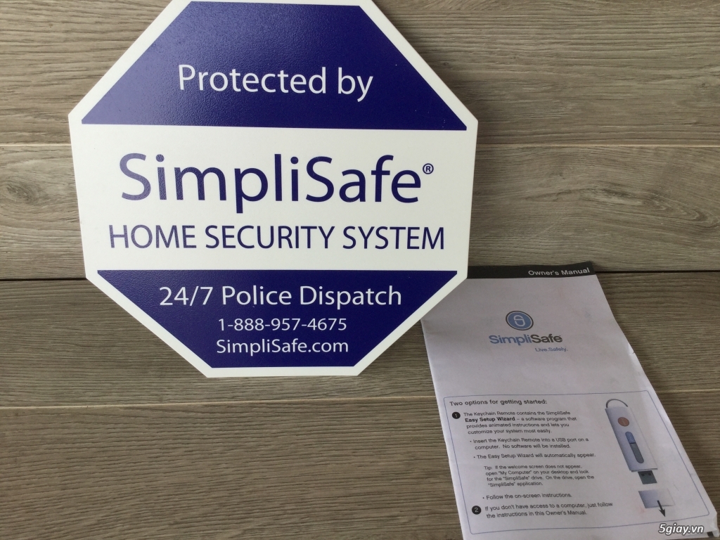 Thanh lý hệ thống an ninh bảo vệ nhà ở, công xưởng SIMPLISAFE của Mỹ - 9