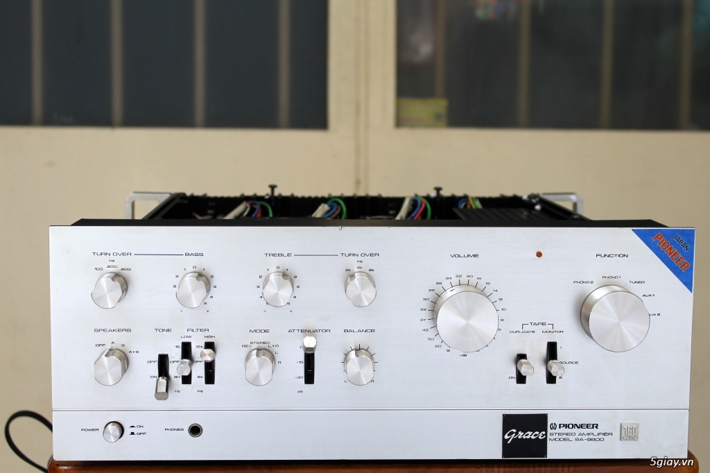 Long audio q8 chuyên Amplifier + Cdp +Loa - 10