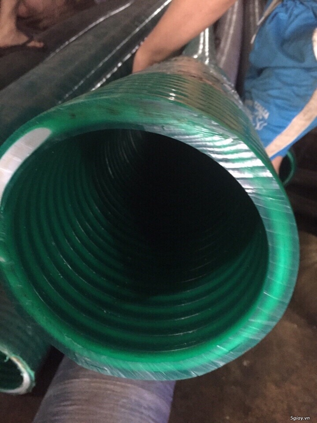 Cung cấp ống gân nhựa trắng, xanh phi 40 ống cổ trâu - 3