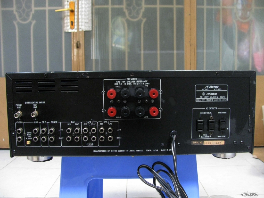 Long audio q8 chuyên Amplifier + Cdp +Loa - 25