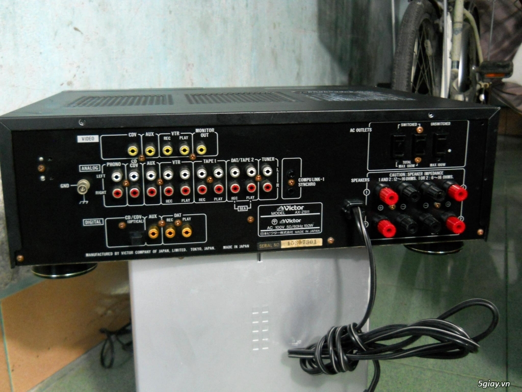Long audio q8 chuyên Amplifier + Cdp +Loa - 39