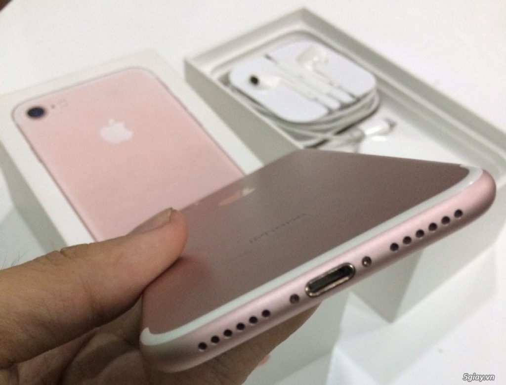 Iphone 7 128gb màu hồng fullbox quốc tế - 1
