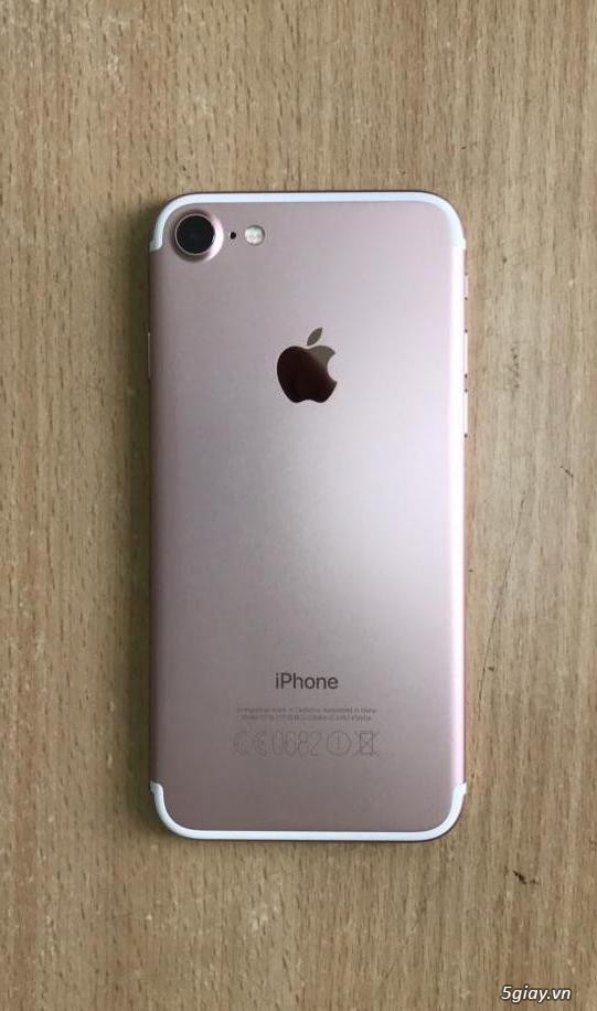 Iphone 7 128GB vàng hồng fullbox - 1