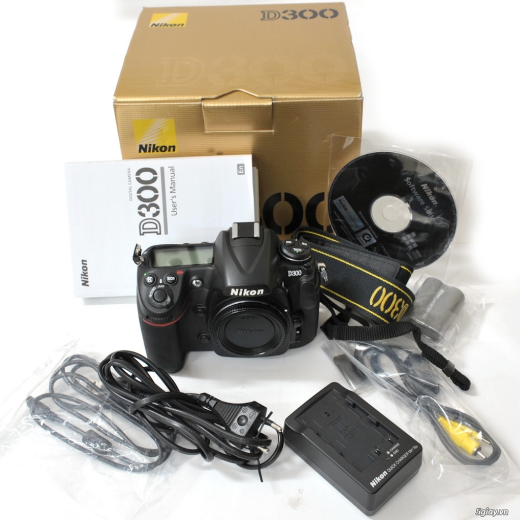 Bán DSLR Nikon D300s+Lens18-105mm F3.5-5.6G+Flash SB800+Grip D10 - 6