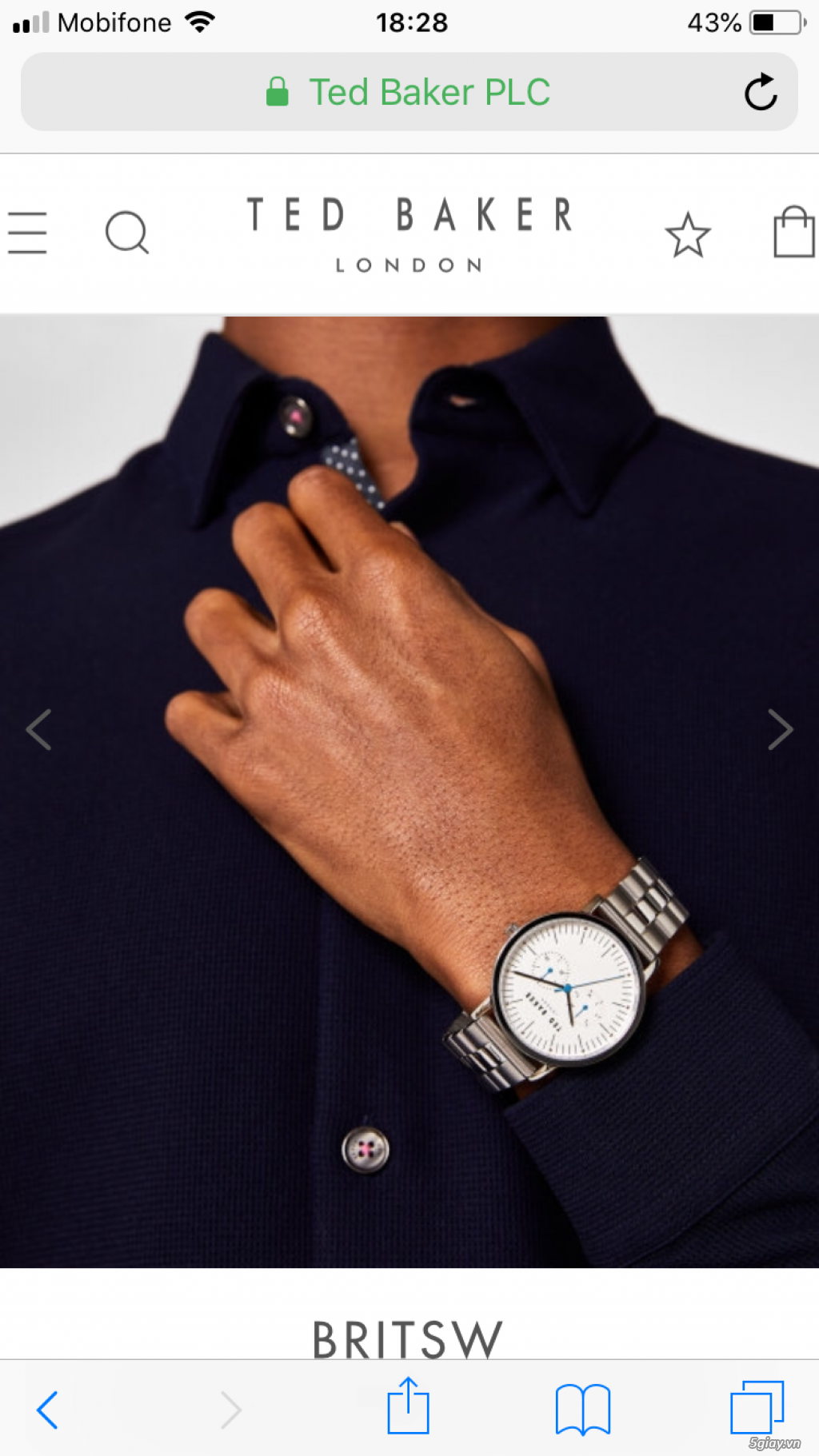 Đồng hồ nam Ted Baker Anh Quỗ - 2