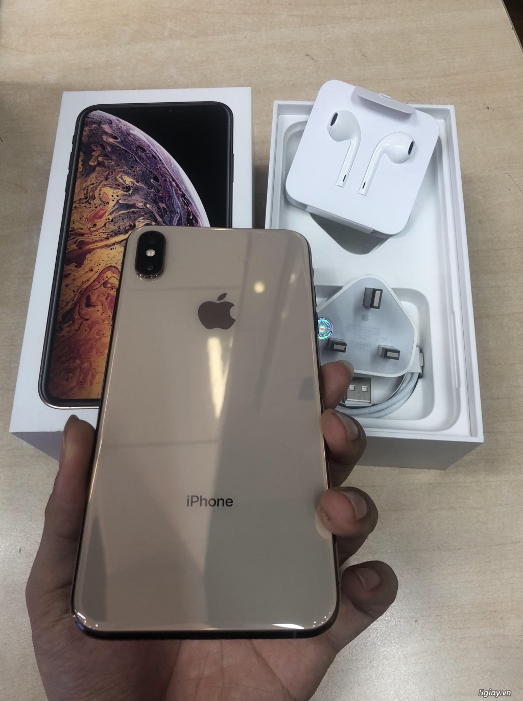 Iphone Xs Max gold 64gb 5giay