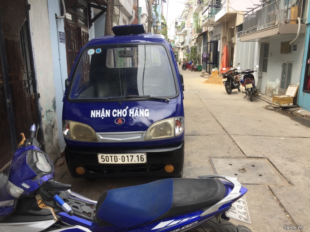 Xe 4 bánh thí điểm thay thế xe ba gác - 50TĐ chạy được giờ cấm . - 19