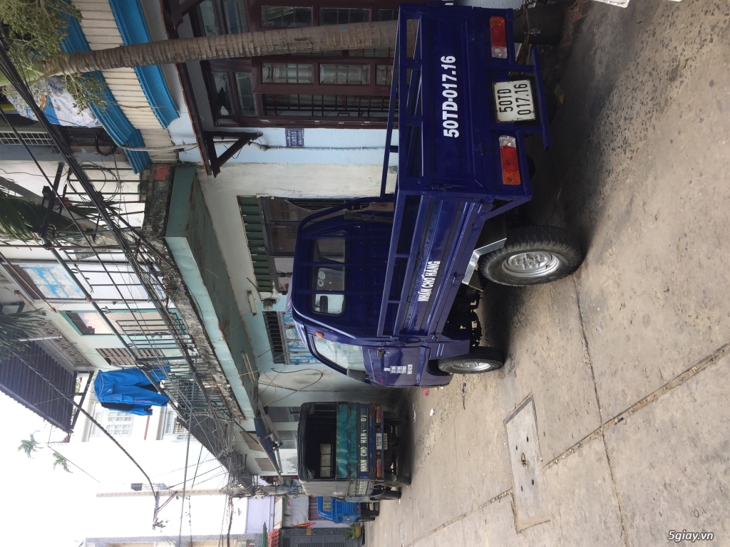 Xe 4 bánh thí điểm thay thế xe ba gác - 50TĐ chạy được giờ cấm . - 16