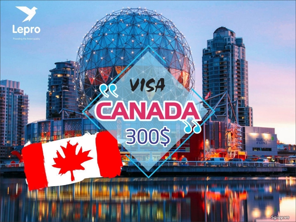 Du lịch Canada chỉ với 300 đô la - Hãy đến Letsgo Company