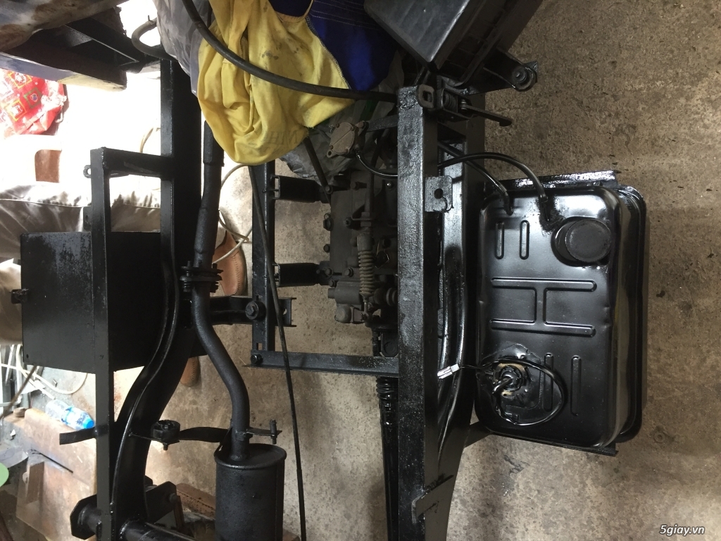 Xe 4 bánh thí điểm thay thế xe ba gác - 50TĐ chạy được giờ cấm . - 13