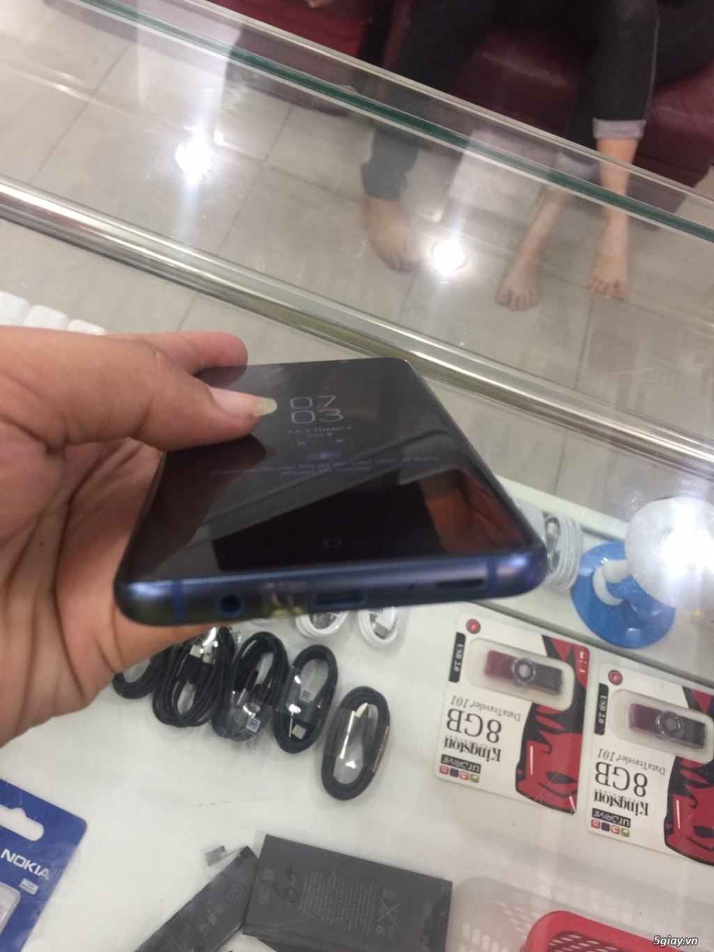 Samsung Galaxy S9 Plus 64 GB Xanh - 4