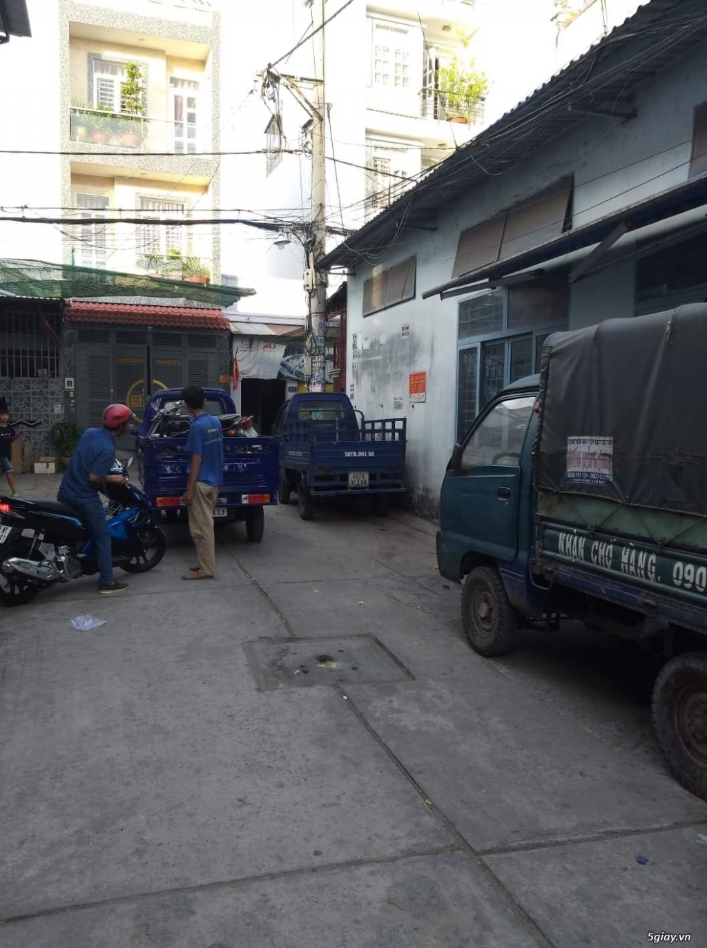 Xe 4 bánh thí điểm thay thế xe ba gác - 50TĐ chạy được giờ cấm . - 10