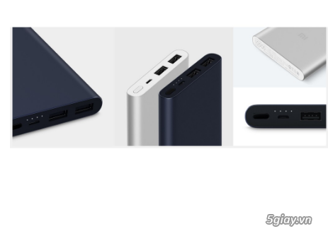 Pin sạc dự phòng Xiaomi 2S 10000mAh hàng chính hãng DGW
