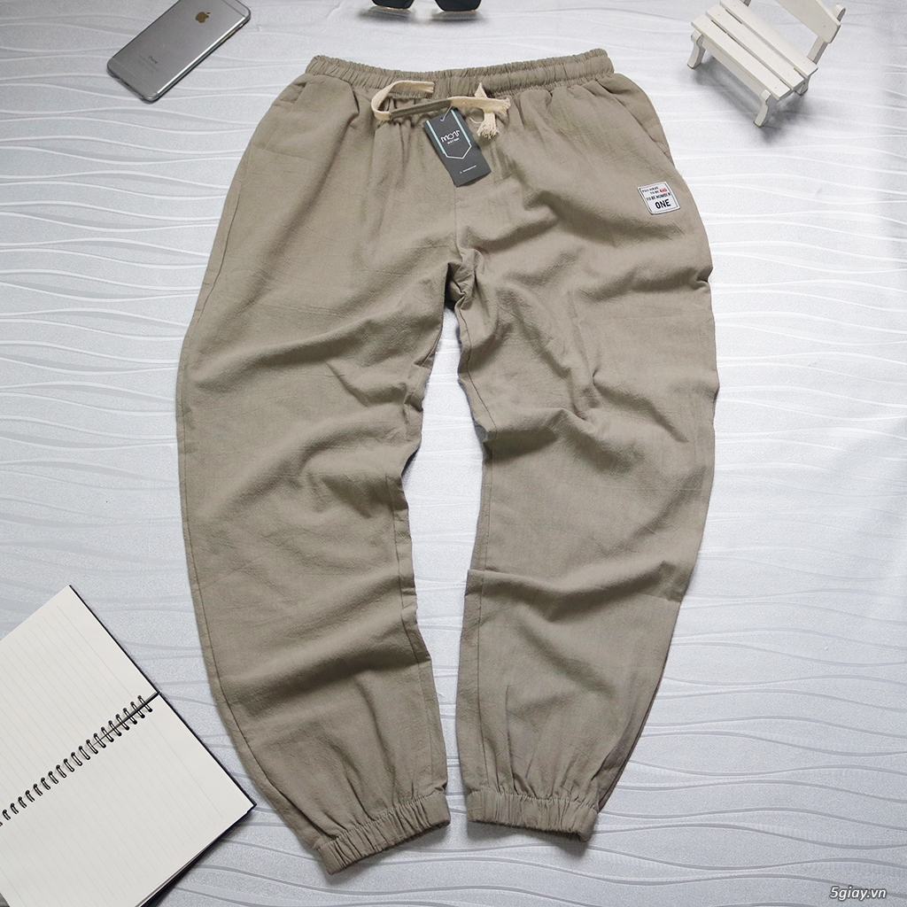Bán Quần Jogger Nam Chất Đũi - 2