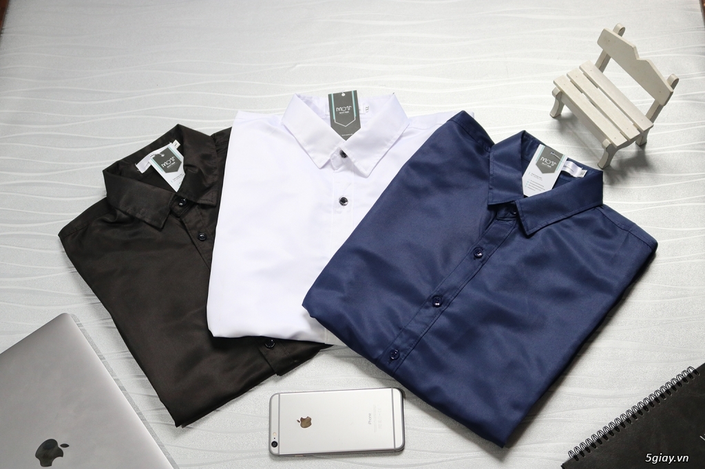 Áo sơ mi nam tay dài cao cấp - 1