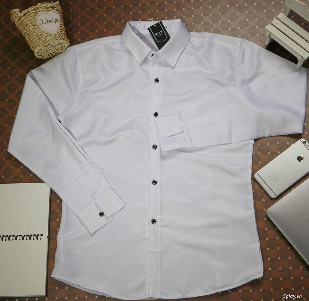 Áo sơ mi nam tay dài cao cấp - 2