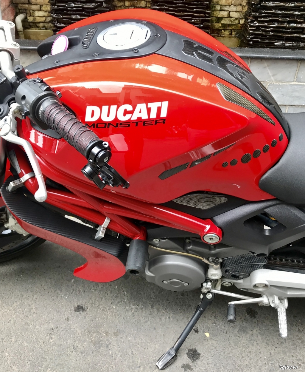 Môtô Ducati monster 795 thắng ABS xe đẹp nguyên zin chính chủ HQCN - 8