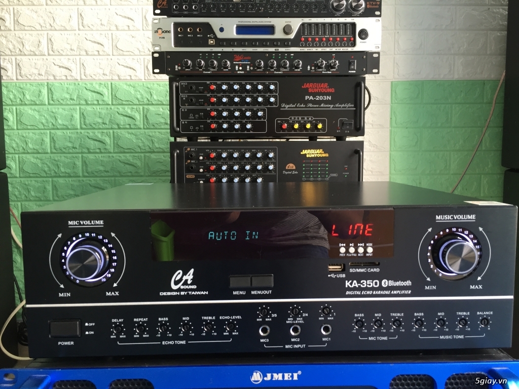 Đẩy liền vang CA Sound KA-350 Bluetooth