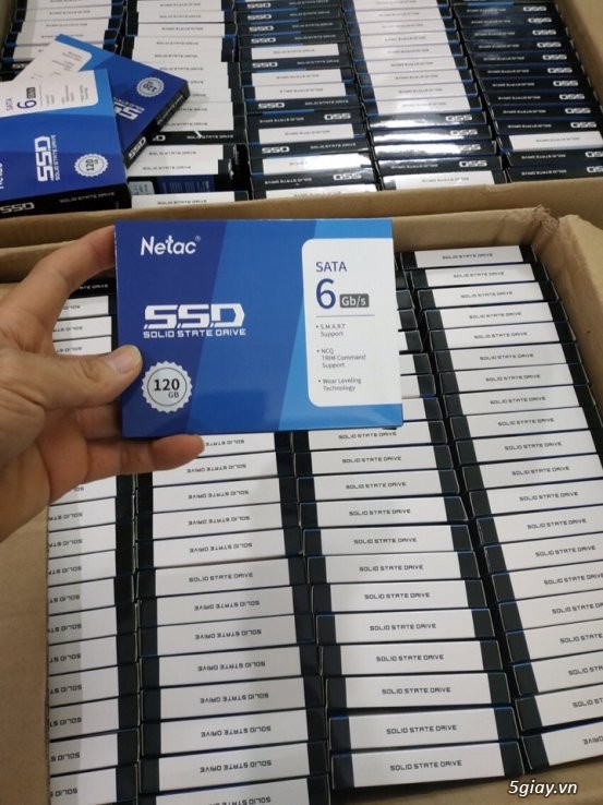 Ổ cứng SSD Netac 120gb newfullbox bh 3 năm