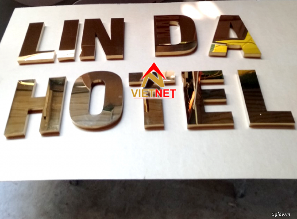 Tổng hợp những mẫu chữ inox vàng đẹp, giá rẻ, chất lượng - 9