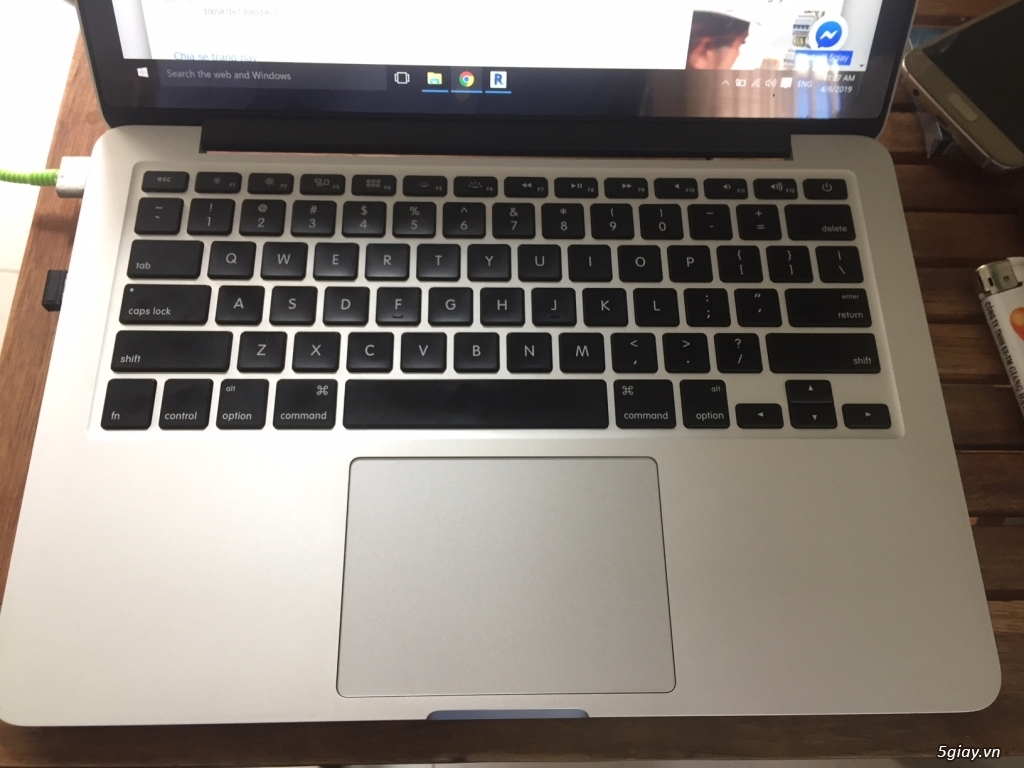Bán Macbook pro 2015 13'' - SSD 128GB - RAM 8GB - 3.1ghz core i5 - 3
