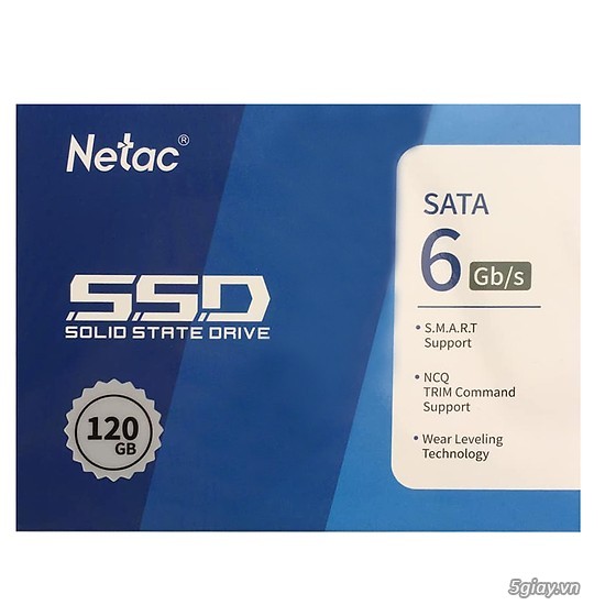 Ổ cứng SSD Netac 120gb newfullbox bh 3 năm - 3