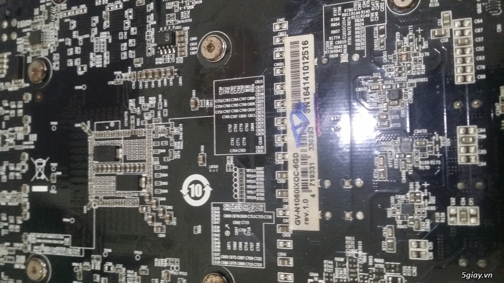 Bán VGA Giga GeForce GTX 1060 6GB GDDR5 OC (GV-N1060IXOC-6GD), còn bh. - 3