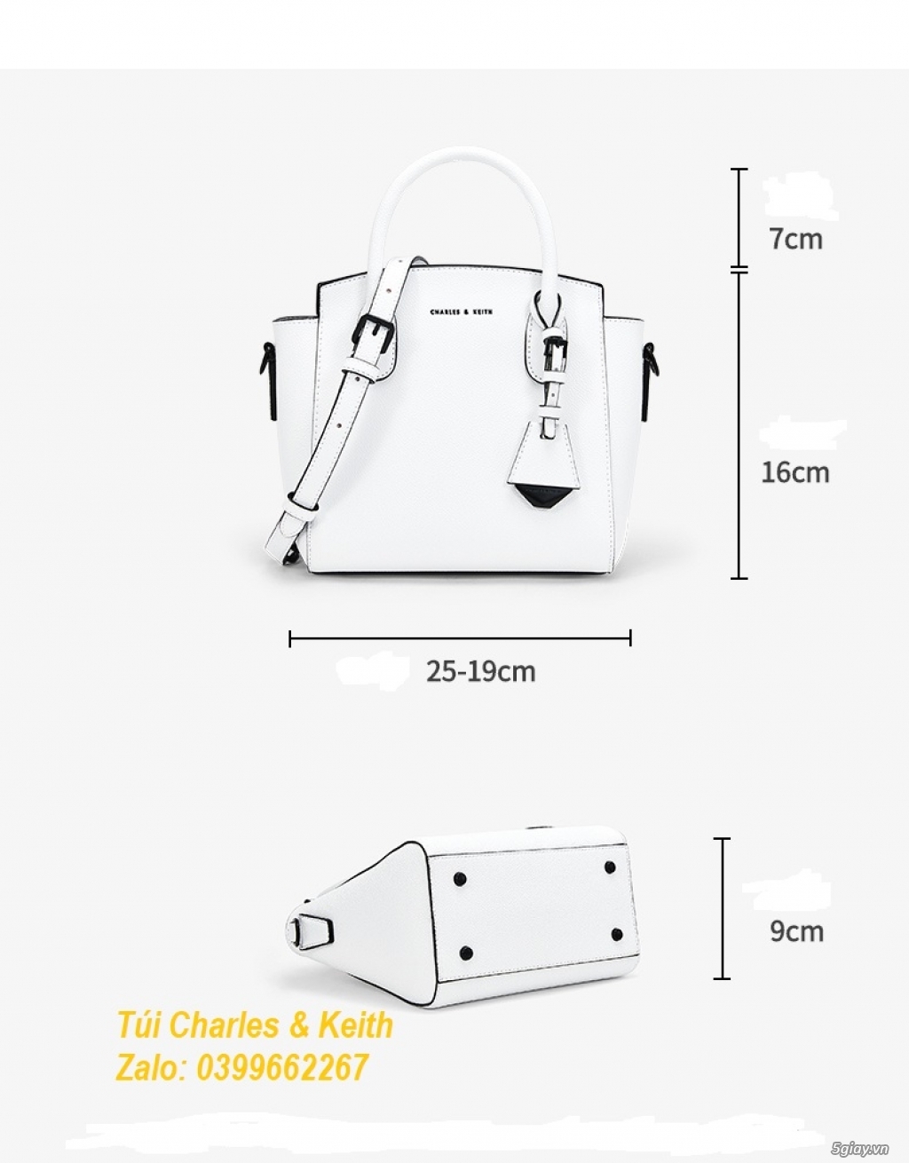 Túi xách Charles & Keith chính hãng - 5