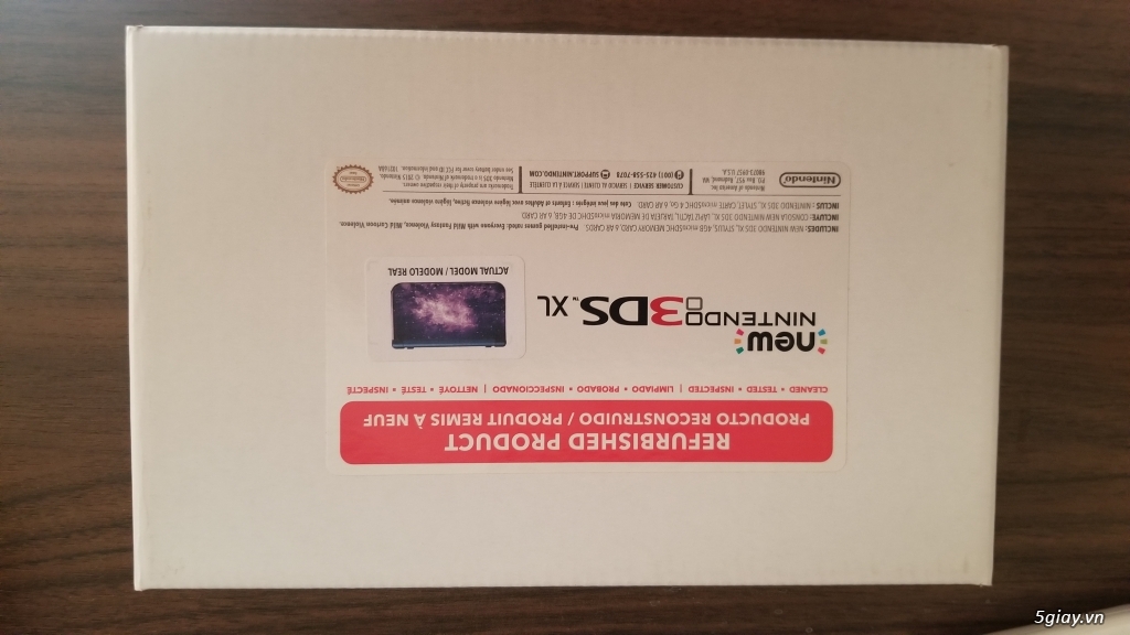 Nintendo New 3DS XL mới 100% nguyên seal fullbox - 1