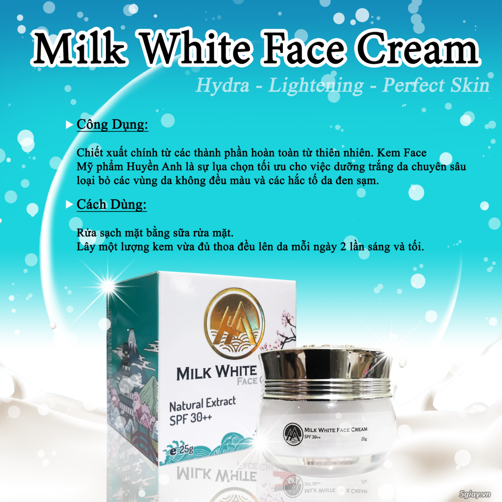 Milk White Face Cream – Sự lựa chọn hoàn hảo cho làn da của bạn - 2