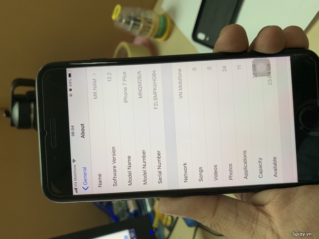 IPHONE 7 PLUS 32GB ĐEN - 4