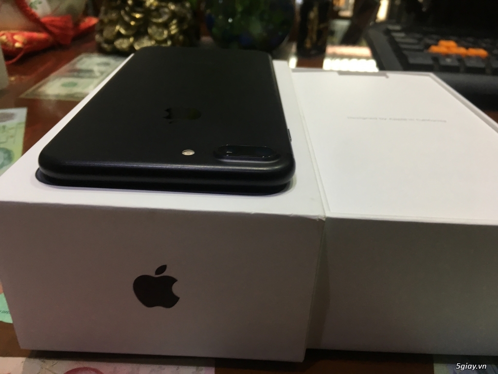 Bán 1 iPhone 7 Plus 128G Đen Nhấm Máy Quốc Tế Đẹp Full Box Zin All - 3