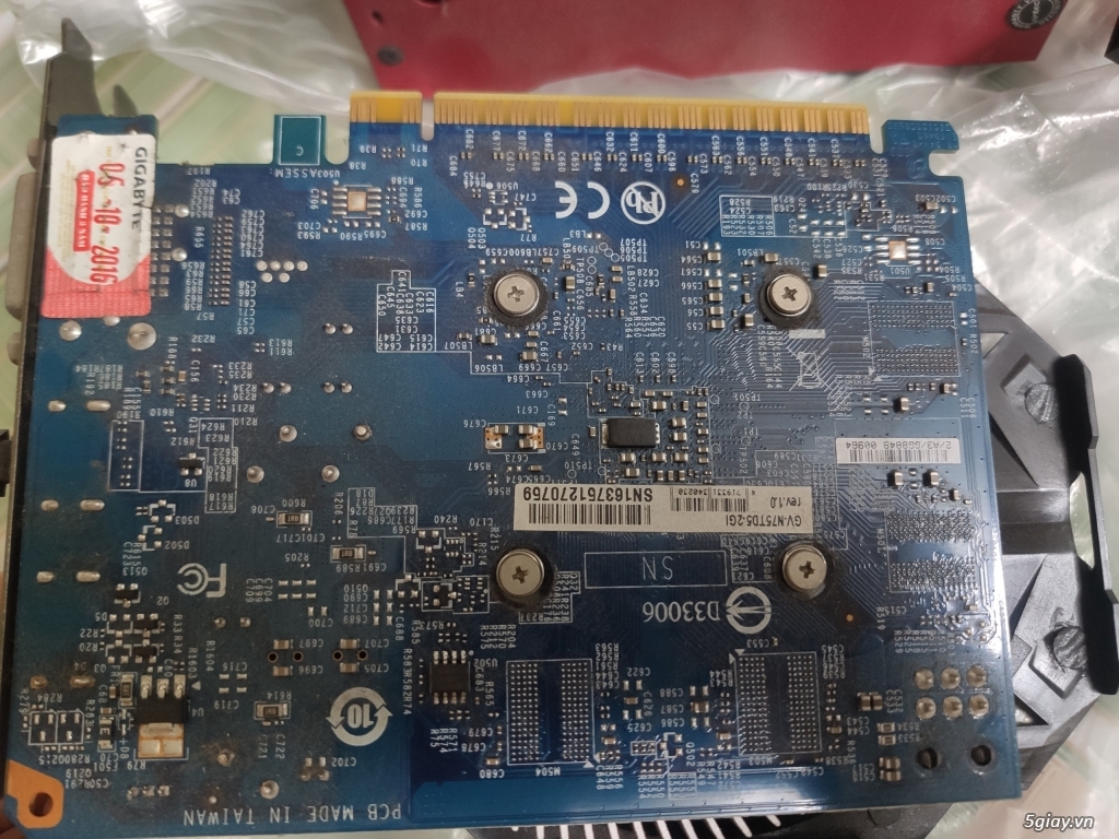 [Hóc Môn] GTX 750 TI 2G Gigabyte bh 10-2019 + nguồn AntecBP 400PX 400W - 1