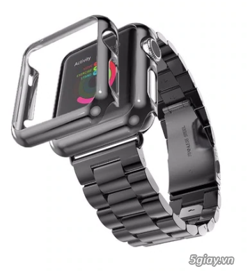 Mình bán một đồng hồ  Apple Watch 4 44mm (GPS) Viền Nhôm Xám-Dây  Đen - 2