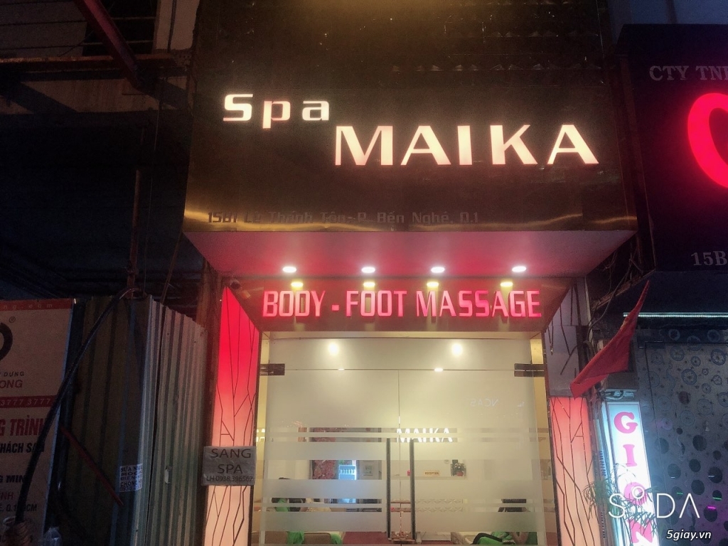 Sang tiệm Spa Massage mặt tiền Lê Thánh Tôn, khu khách Nhật tại Quận 1