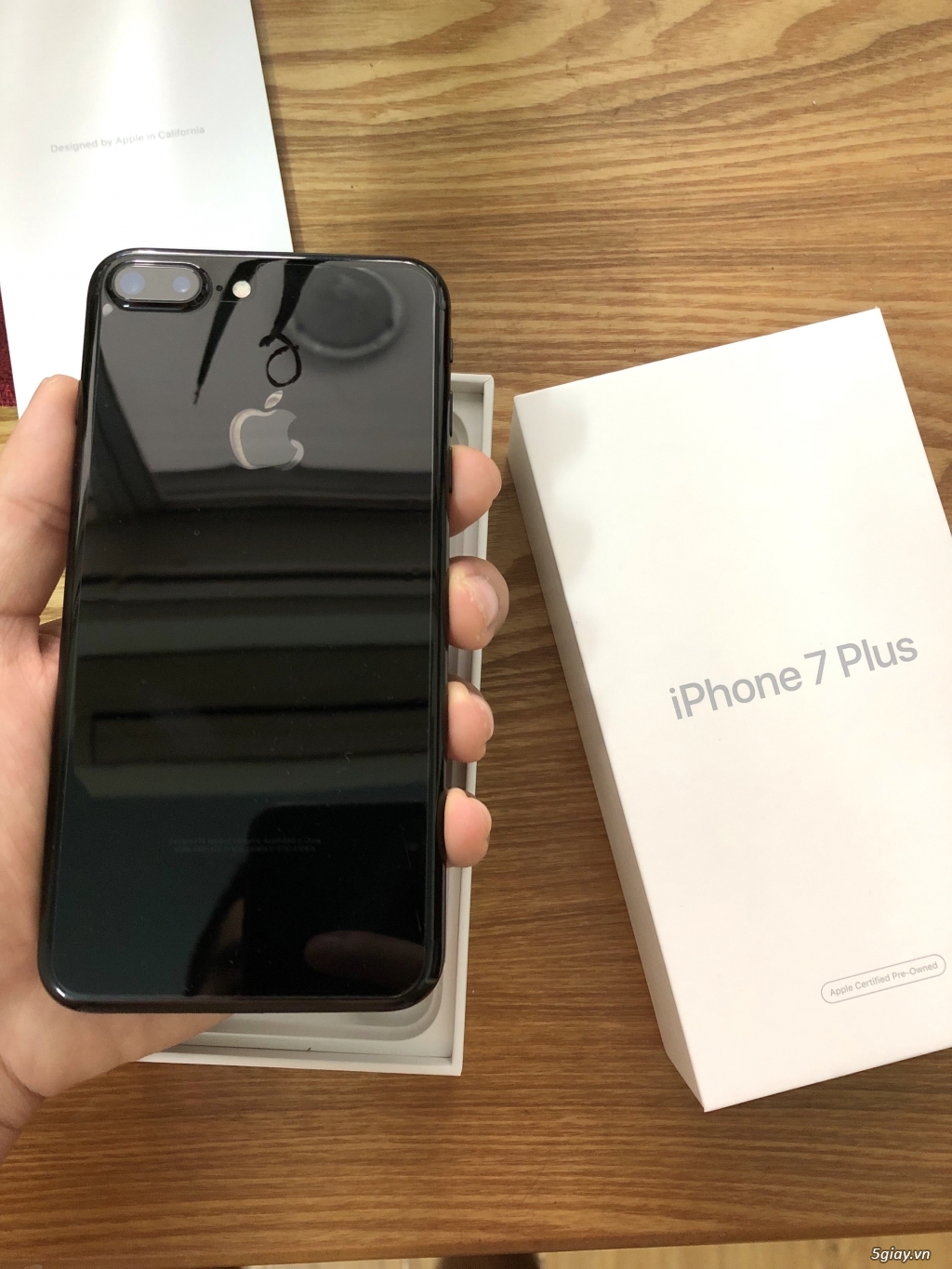 CẦN BÁN IP7 PLUS JetBlack Còn BH Apple 8 tháng - FULL BOX - NEW 99% | 5giay