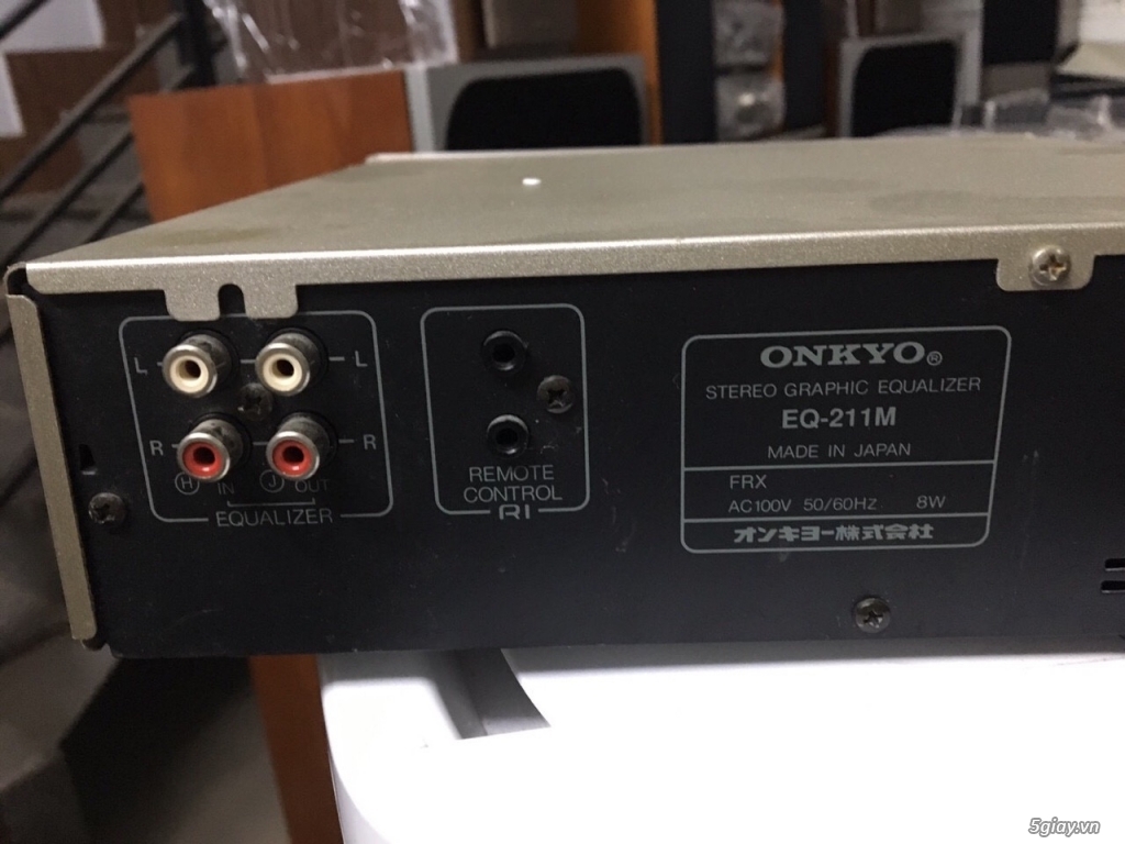 bán eq onkyo 211m và loa d202ax - 6