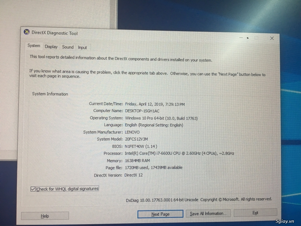 Lenovo ThinkPad X1 Carbon Gen 4, Core i7 6600u, Ram 16 GB, SSD 512 GB, - 2