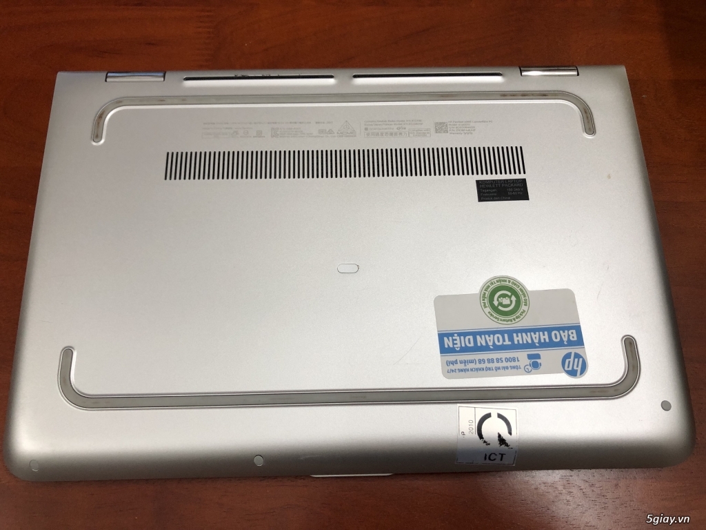 Bán laptop HP Pavilion x360 core i3-7100U cản ứng xoay 360, giá rẻ - 7