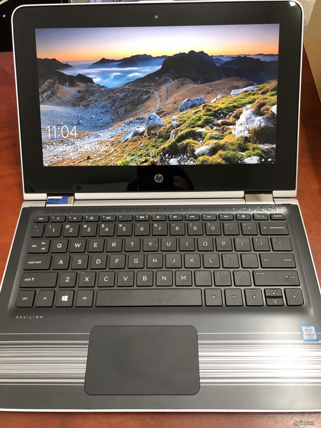 Bán laptop HP Pavilion x360 core i3-7100U cản ứng xoay 360, giá rẻ - 6