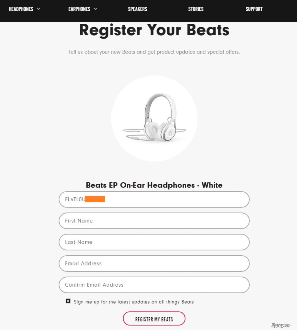 Tai nghe Beats EP mới 100% - Fullbox